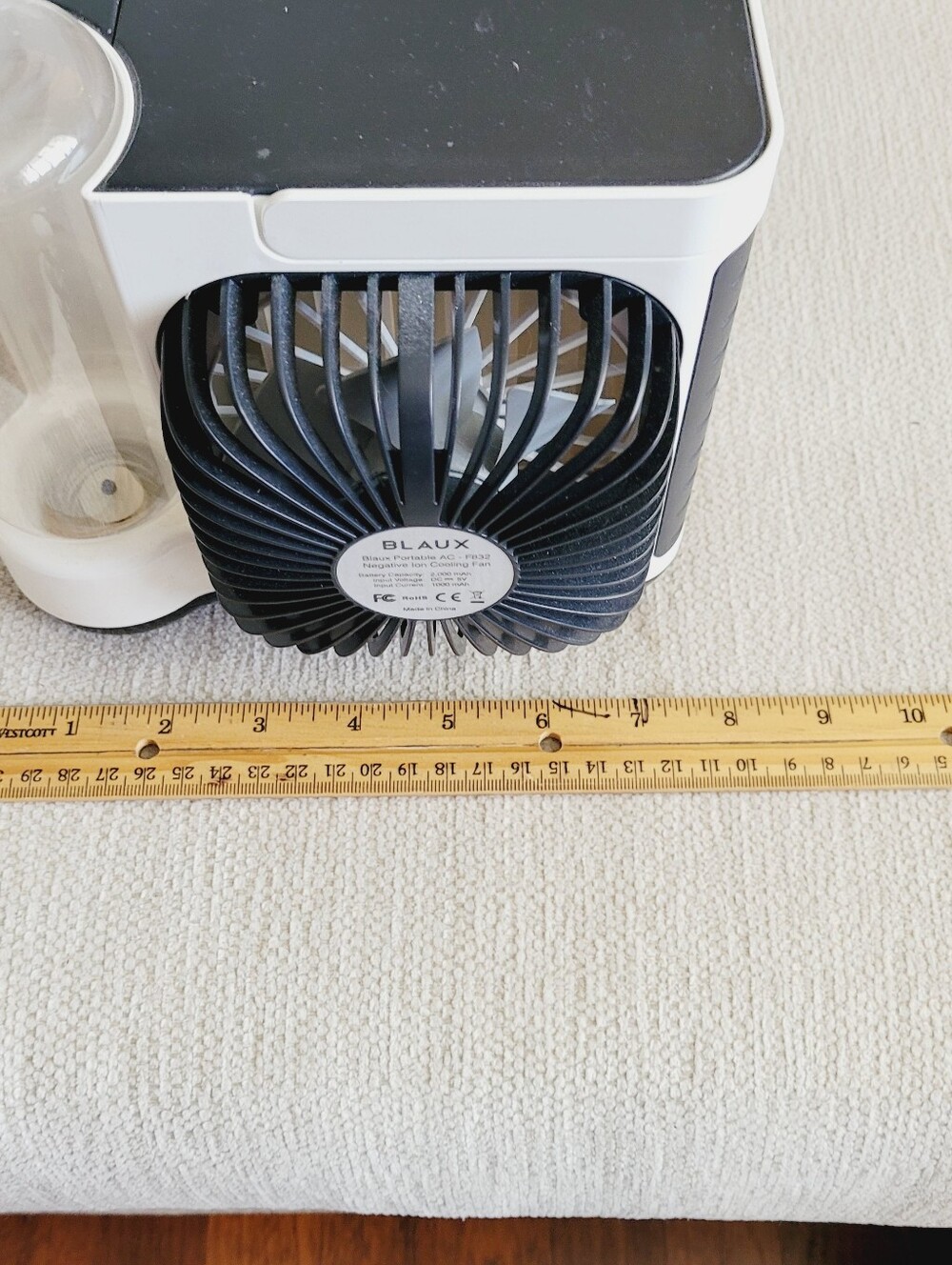 White and Black Cooling - Portable AC Fan Cooler Personal AC - Picture 5 of 6